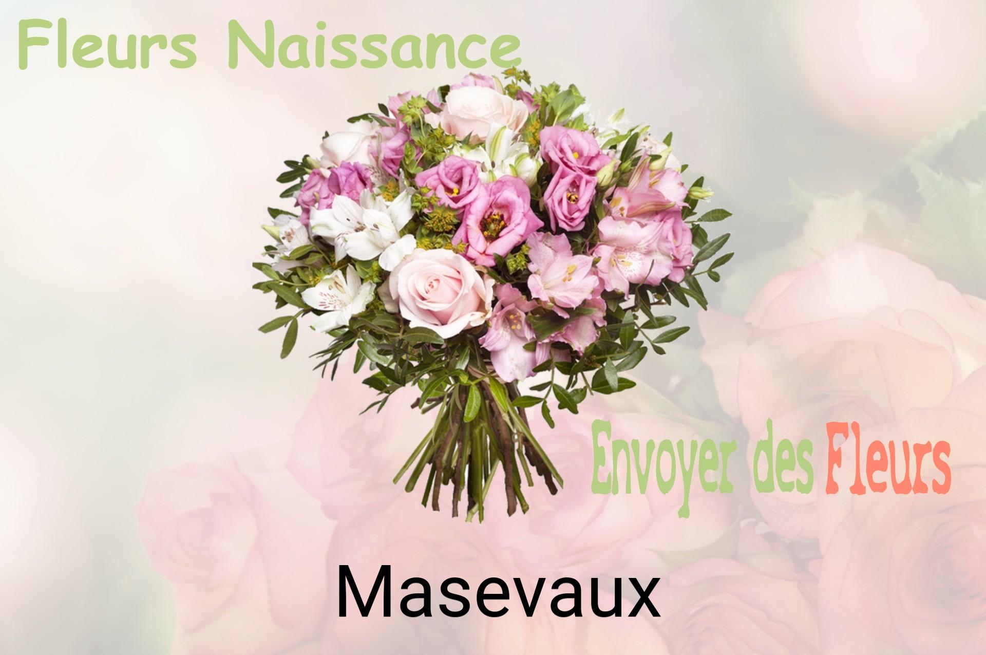 Bouquet de fleurs de naissance livré à Masevaux